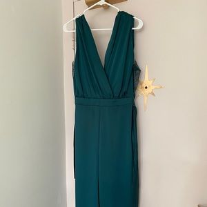 Emerald green Zara jumpsuit